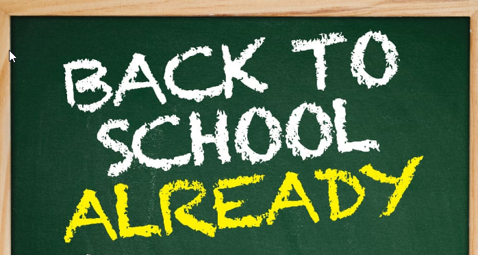 back to school