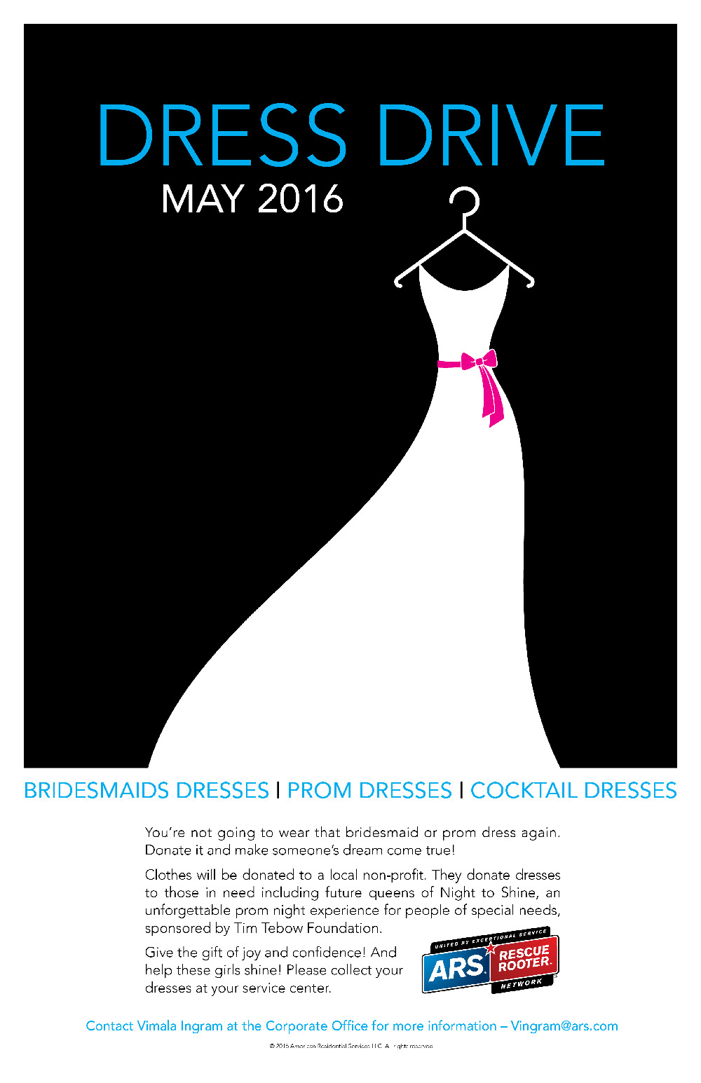 dress announcement