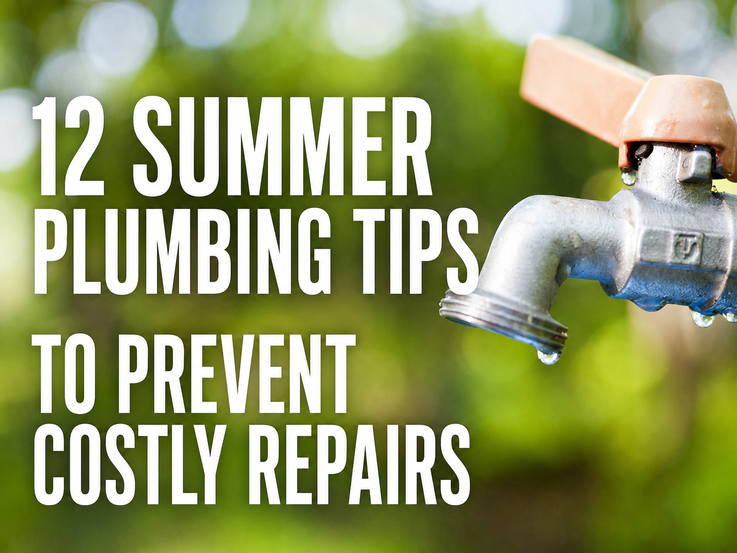 summer plumbing problems
