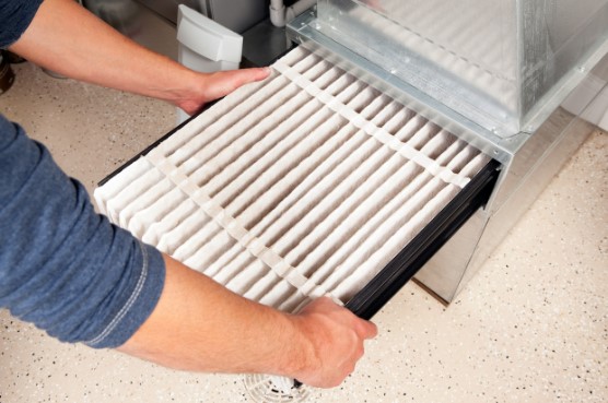 Parts of an AC system: air filter