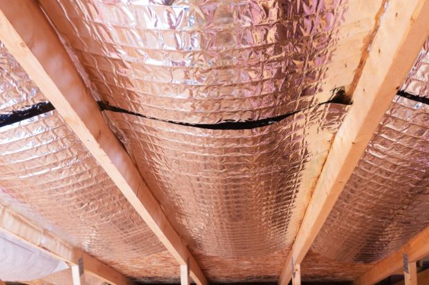 radiant barrier installation